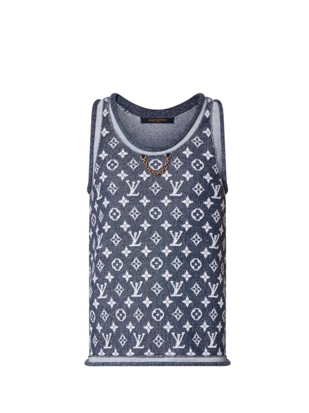 Louis Vuitton Monogram Jacquard tank top
